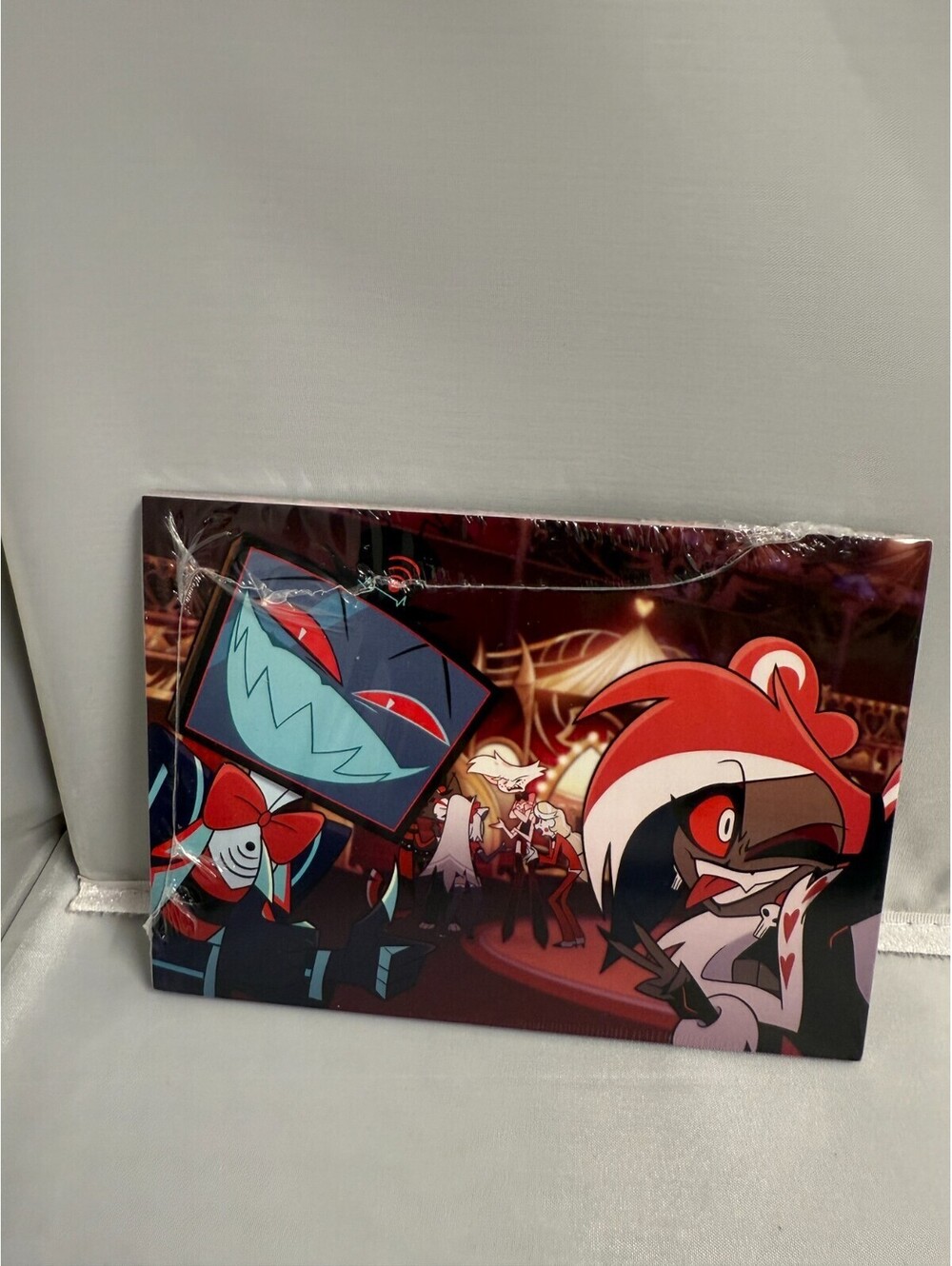 Hazbin Hotel The Vees Postcard Set VoxTek Official Vox Valentino Velvette New